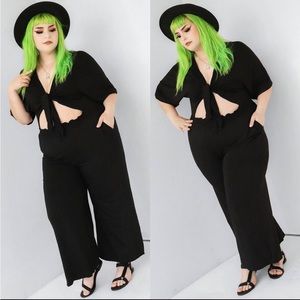 Summer Nights Tie Top Jumpsuit